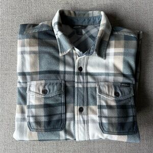 Eddie Bauer Men’s Plaid Shirt Jacket - Large